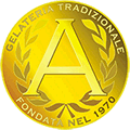 logo adrian's casa del gelato roma