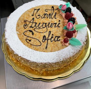 Torta Millefoglie Frutti Bosco